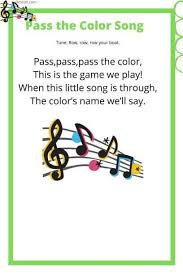 10 Easy Colors Songs For Preschoolers Lyrics In 2020 Preschool Songs Color Songs Kids Songs With Actions