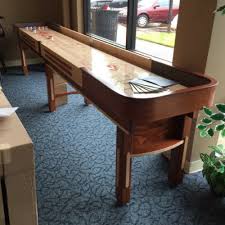 Grand Deluxe Shuffleboard Table Shuffleboard Table Small Pool Table Game Room Tables