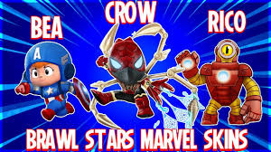 Each brawler has their own skins and outfits. Brawl Stars Marvel Superhero Skin Ideas Skin Ideas Episode 37 Youtube