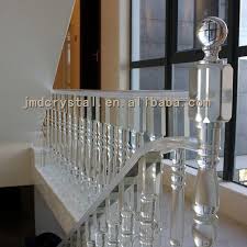 Crystal Glass Stairs Railings Staircase Designs Indoor Outdoor Glass Balcony Railing Handrail Wholesa Glass Railing Stairs Glass Balcony Railing Glass Stairs