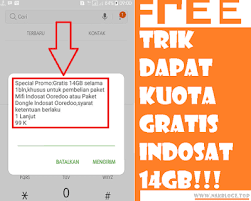 Indosat adalah perusahaan telekomunikasi di indonesia yang tentu saja anda juga tidak akan akrab dengan namanya. Cara Mendapatkan Kuota Gatis Indosat 14 Gb Terbaru Nak Blogz