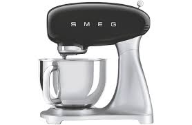 Kitchenaid stand mixers are iconic. Smeg Smf02blau 50s Retro Style Stand Mixer Black At The Good Guys