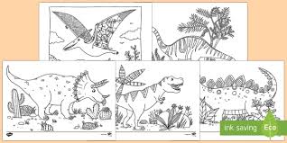 By best coloring pagesjuly 30th 2013. Dinosaur Colouring Pictures Primary Resources