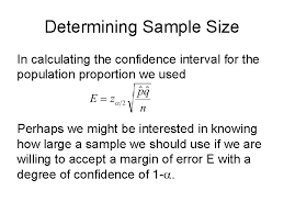 Review Confidence Intervals Sample Size Estimator And Point