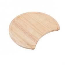 sapphire round wooden chopping board