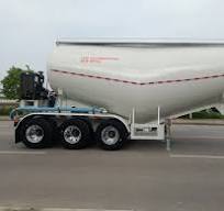 Heavy Duty 33 Cbm Bulk Cement Powder Semi Trailer