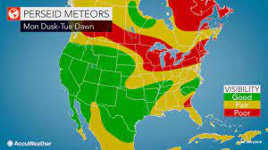 What the perseid meteor shower is: Perseid Meteor Shower To Peak With Dozens Of Shooting Stars Per Hour On Monday Night Accuweather