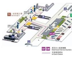 香港國際機場免稅購物區的圖片