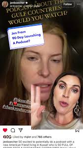 #greenscreen jen from jen and rishi says she might be launching a podcast,  would you listen? #fyp #90dayfiance #90dayfianceoftiktok