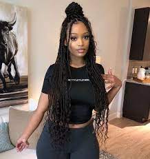 Follow Essenceaq On Pinterest Now For More Great Pins Beauty Body And Melanin Image Coiffures Noires Coiffure Tresse Afro Coiffure Afro