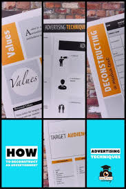 Advertising Techniques Persuasive Techniques Worksheets And Powerpoint Advertising Techniques Media Literacy Lessons Visual Literacy