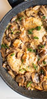 Chicken Marsala With Mushrooms Recipe Date Night One Pan Skillet Dinner Quick And Easy In 2020 Marsala Chicken Recipes Chicken Mushroom Marsala Easy Chicken Recipes