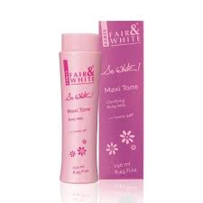 So White Maxi Tone Clarifying Body Milk 250 Ml Fair White Dear collegue, hydroquinone is the most effective molecule to treat melanic hyperpigmentations at 4%, but the toxicological aspect must be carefully considered beacuse the hydroquinone also has been linked with the medical condition known as ochronosis in which the skin becomes dark and thick.