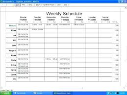 Excel Spreadsheet Template For Employee Schedule Debt