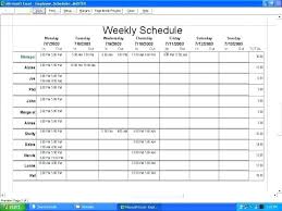 excel spreadsheet template for employee schedule debt