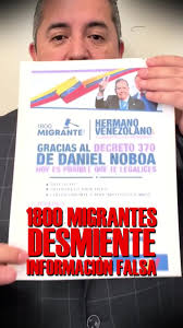 William Murillo Desmiente Fake News Sobre Migrantes