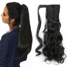 Wavy elasticized hair piece wraps easily around your bun or ponytail. S Noilite Ponytail Clip In Pferdeschwanz Kaufland De