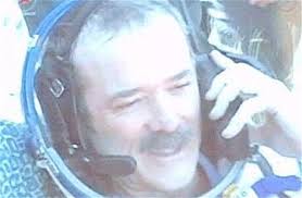 Astronaut Chris Hadfield returns to Earth