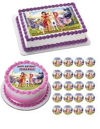 Mia And Me Edible Birthday Cake Topper Or Cupcake Topper Decor Birthday Cake Toppers Cake Toppers Edible Cake Toppers