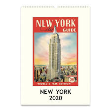 2020 New York Calendar Wall Calendar Yearly Planner New York City Guide