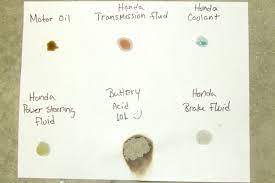 A red or pink liquid. My Car Is Leaking Fluid Six Liquids That May Drip From A Car Axleaddict