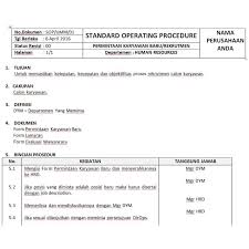 Check spelling or type a new query. Sop Hrd Perusahaan Flowchart Formulir Limited Shopee Indonesia