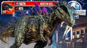 NEW MORTEM REX AS WORLD BOSS!! - Jurassic World - The Game | Ep. 422 -  YouTube