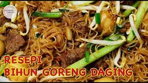Menu bihun goreng juga amat popular disediakan untuk sebarang majlis. Resepi Bihun Goreng Daging Senang Ringkas Sedap Cara Masak Kongsi Resepi Youtube