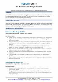 Your data analyst summary/data analyst resume objective is extremely important. Business Data Analyst Resume Samples Qwikresume