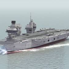 3d Model Queen Elizabeth Aircraft Carrier Aircraft Carrier 3d Model Queen Elizabeth