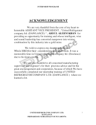 Ensure to add an acknowledgment section to the internship report. Acknowledgement For Internship Report Slideshare