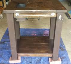 Grill Prep Table With Built In Cooler Tutorial Outdoor Kitchen Design Built In Grill Diy Grill