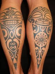 Polynesische Maori Tattoos Waden Tiki Zeichen Bedeutung Polynesian Leg Tattoo Marquesan Tattoos Maori Tattoo Designs