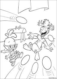 Family, people, jobs color pages. Coloring Page Chicken Little Bowling Coloring Me