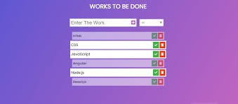 Visit the hosted github page to see this javascript todo app in action. Building To Do List App Using Vanilla Javascript For Absolute Beginners By Surya Shakti Medium