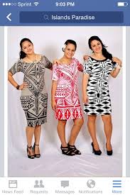 Modern Island Wear Hawaiian Dresses Outfit Polynesian Dress Island Dress