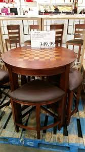 Bar Height Wood Game Table Universal Furniture Dining Chairs Wood Games