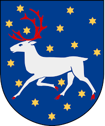 Västerbotten county, västerbottens län, in norrland in sweden consists of the coastal province västerbotten and southern lappland. File Vasterbotten Vapen Svg Wikimedia Commons