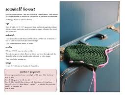 This post may contain affiliate links for products i recommend. Sourball Bonnet Knitting Pattern By Stitch Marker Knitting Designs Issuu