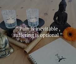 Suffering is optional the goal of acceptance and commitment therapy (act) is to create a rich, full, and meaningful life while accepting the pain that inevitably goes with it. Buddha Quote Explained Pain Is Inevitable Suffering Is Optional Steemit