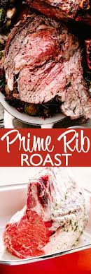 Prime Rib A Classic Bone In Prime Rib Roast Is The Ultimate Special Occasion Recipe This Juicy Tender And De Rib Recipes Prime Rib Recipe Rib Roast Recipe