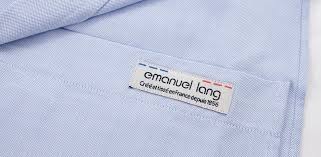 Emanuel Lang Coudre Chemise Tissus