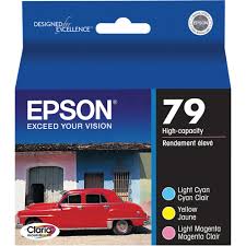 Epson 79 inkjet cartridges work in printer models of the workforce series. Epson 79 High Capacity Multipack T079921 S B H Photo Video