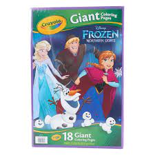 Kids will enjoy hours of fun using crayola's giant coloring pages. Crayola Frozen Giant Coloring Pages Outdoor Play Toys Games Urbytus Com