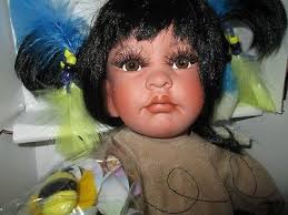 Paradise Galleries. Honey Bee Porcelain Doll