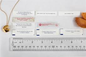 What Size is a Fortune Cookie Fortune? • Fortune & Frame