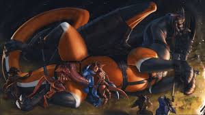 mythology, rakisha, animal genitalia, anthro, anthro on feral - Furry 34 com