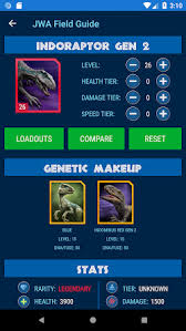Specifically inspired by the male. Download Jwa Field Guide For Jurassic World Alive Apk Apkgoogle Net