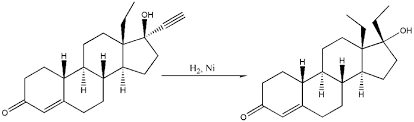 Levonorgestrel, the bioactive portion of norgestrel, inhibits ovulation by causing cervical mucous to thicken. Nickel Catalyzed Hydrogenation Of Norgestrel Resulting In Norbolethone Download Scientific Diagram
