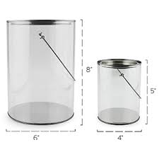 Simple 2 parts resin to 1 part hardener mix ratio for reliable results every time. Amazon Com Clear Plastic Paint Cans Gallon And Quart Combo Pack Set Of 2 Arts Crafts Paint Buckets For Decorative Party Use Not Intended For Liquids Or Heavy Objects Health